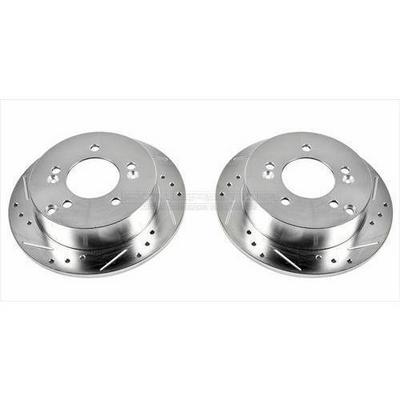 Power Stop Evolution Drilled and Slotted Brake Rotors - JBR959XPR